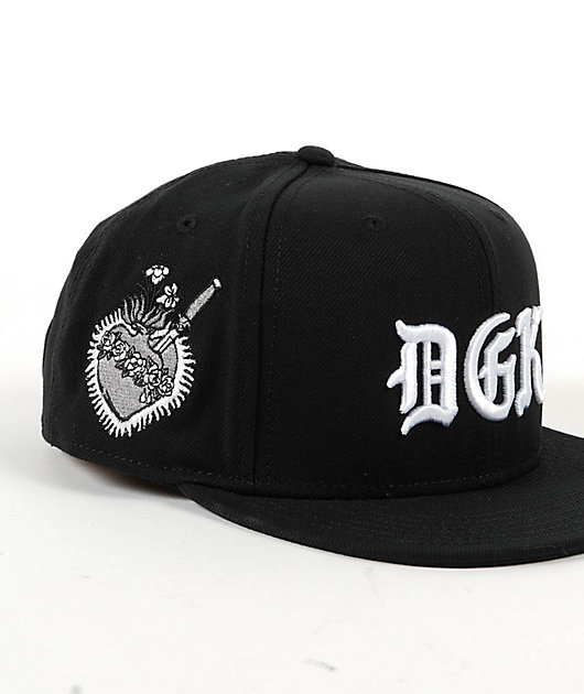 DGK Stay True Black Snapback Hat | Zumiez