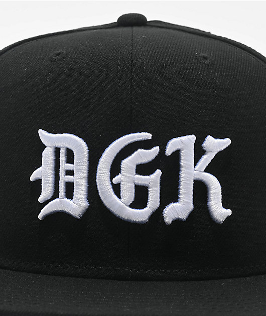 DGK Stay True Black Snapback Hat