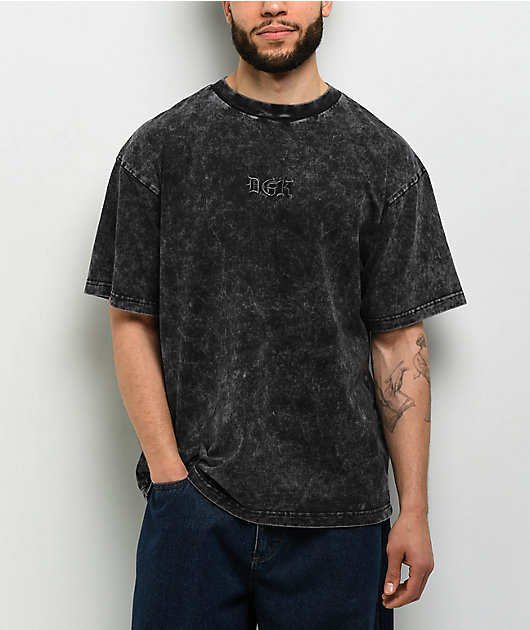 DGK Stay True Heavyweight Washed Black T-Shirt