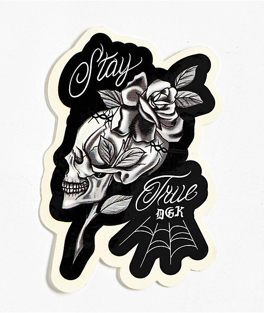 DGK Stay True Sticker | Zumiez