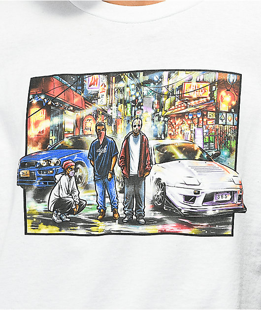 Doperi Dak Streets Back T-Shirt White / XL