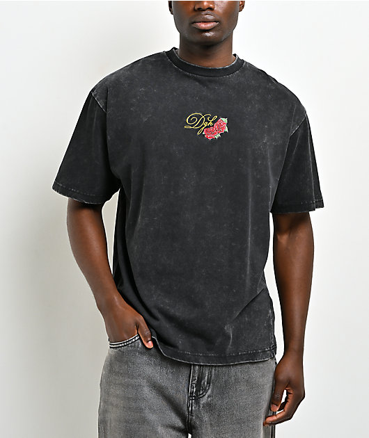 DGK Testament Vintage Black Wash Boxy T-Shirt