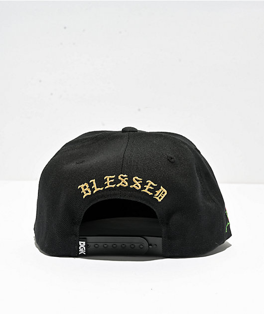 DGK Thorn Black Snapback Hat
