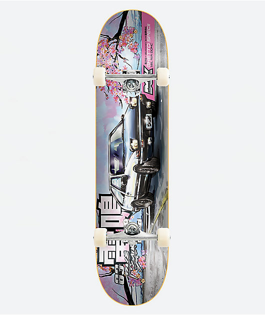 DGK Thunder Blossom Crew 8.25" Assembled Skateboard Complete