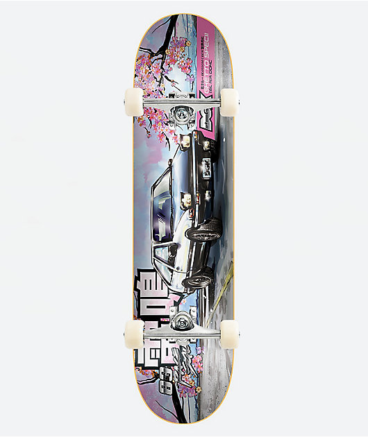 DGK Thunder Blossom Crew 8.25" Assembled Skateboard Complete