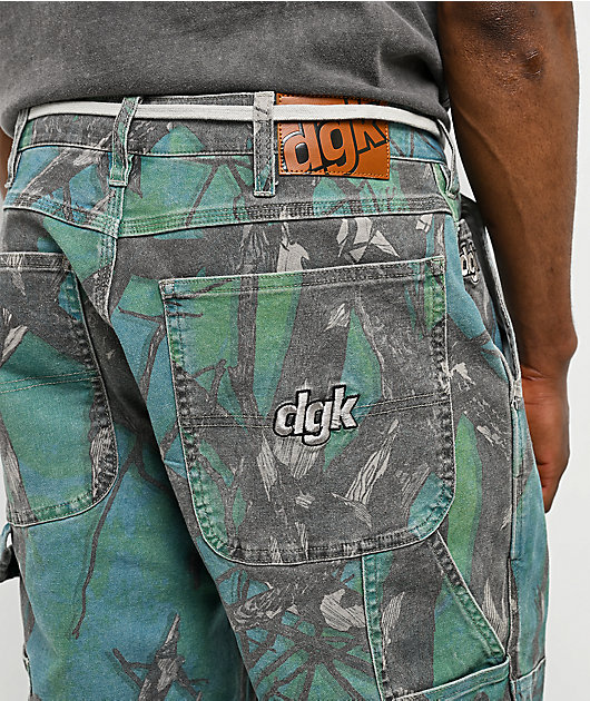 DGK Timber Mint Vintage Wash Canvas Carpenter Jeans