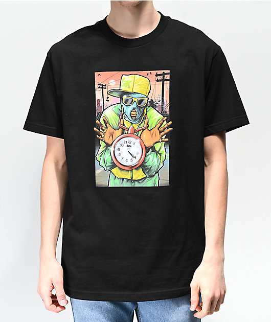 DGK Timepiece Black T-Shirt
