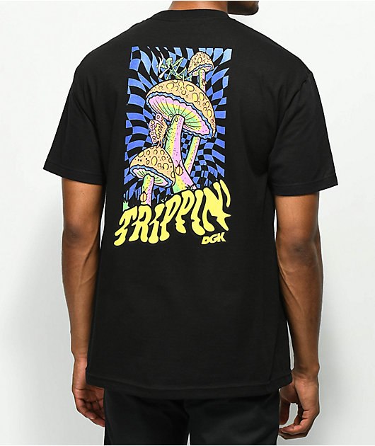 DGK Trippin' Black T-Shirt