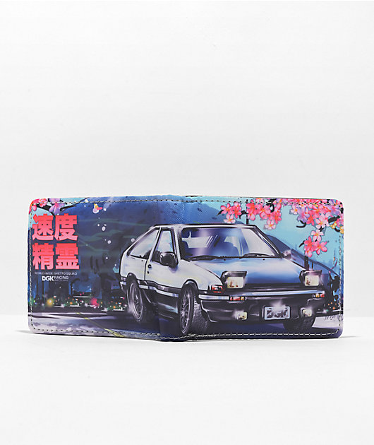 Tシャツ・カットソー DAKS DD l decoration cowhide half wallet with diagonal p DGK Tranquil White Bifold Wallet | Zumiez