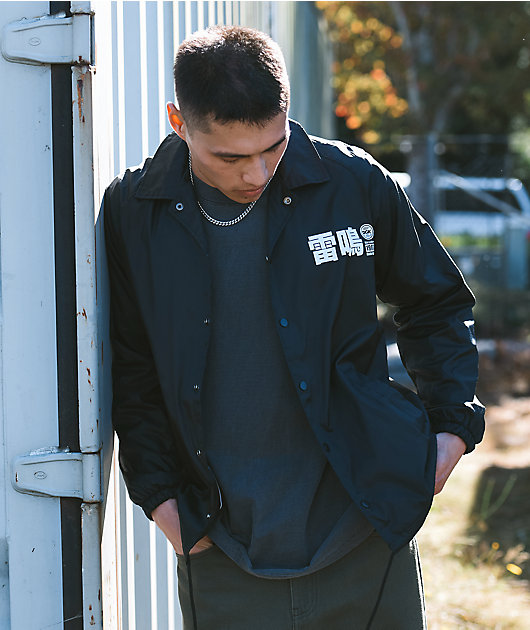 DGK Monogram Black Windbreaker Jacket