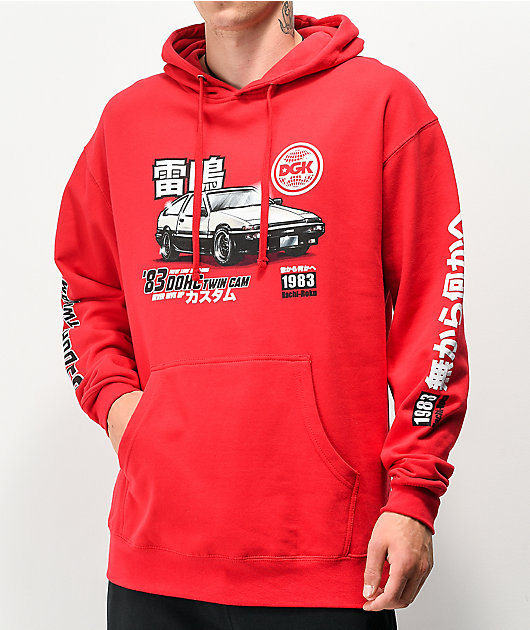 Zumiez red hoodie sale