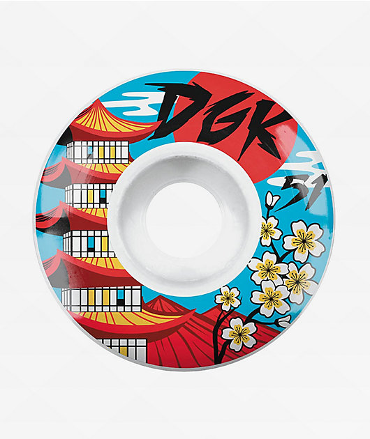 DGK Unity 51mm 101a White Skateboard Wheels