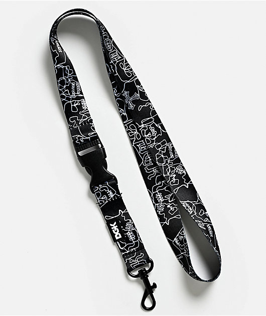 DGK Vault Black Lanyard