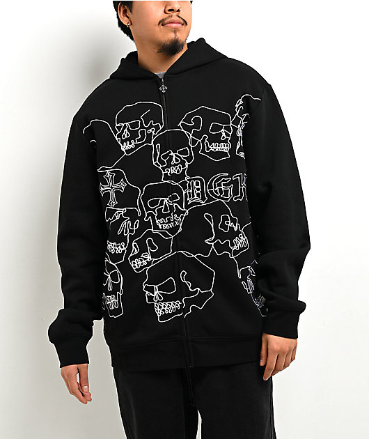 DGK Vault Black Zip Hoodie