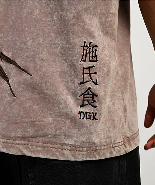 DGK Vigosst Brown Wash T-Shirt