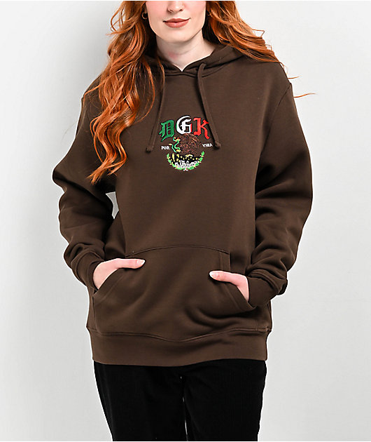 DGK Vivo Brown Hoodie | Zumiez