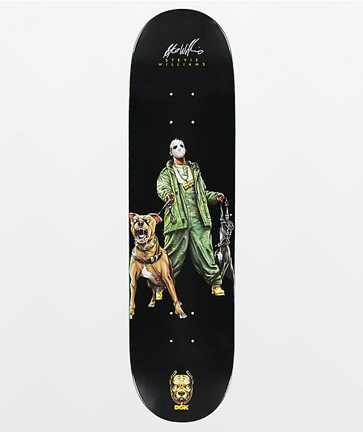 DGK Ghetto Disciples Williams 8'1 Skateboard Deck (multi