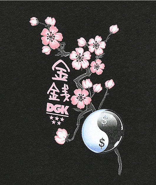 DGK Yin Yang Black T-Shirt