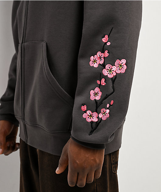 DGK Zen Charcoal Zip Hoodie | Zumiez