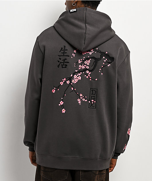 DGK Zen Charcoal Zip Hoodie | Zumiez