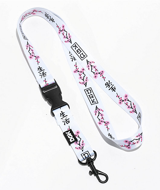 Black vans lanyard best sale