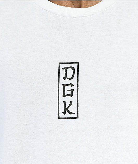 DGK Zen White Long Sleeve T-Shirt
