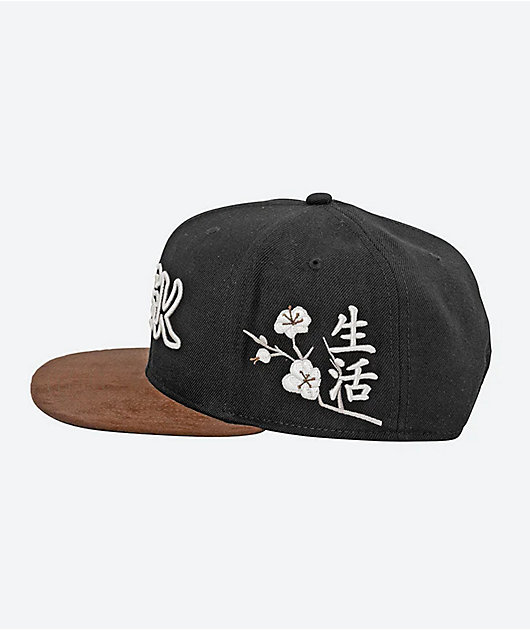 DGK Zion Black Snapback Hat