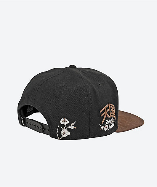 DGK Zion Black Snapback Hat