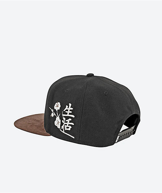 DGK Zion Black Snapback Hat