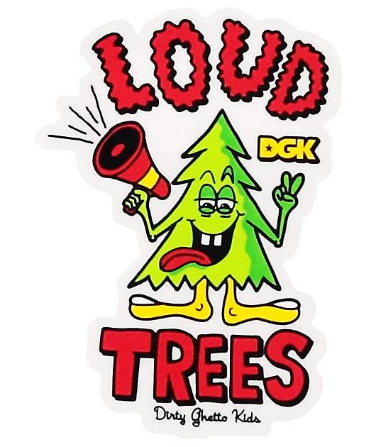 DGK pegatina Loud Tree