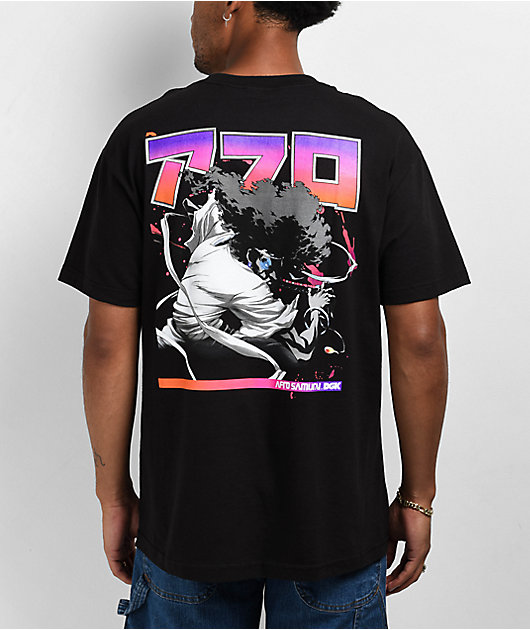 DGK x Afro Samurai The Blade Black T-Shirt | Zumiez
