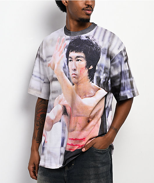 DGK x Bruce Lee Control Vintage White T-Shirt