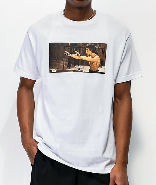 DGK x Bruce Lee Nunchucks White T-Shirt