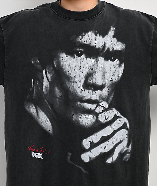 DGK x Bruce Lee Strike Vintage Black T-Shirt | Zumiez