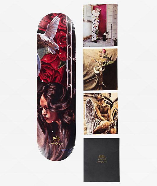 DGK x Godffiti Love 8.25" Skateboard Deck