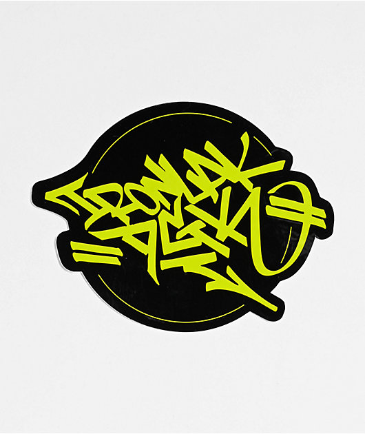 DGK x Ironlak® Hands Off Sticker