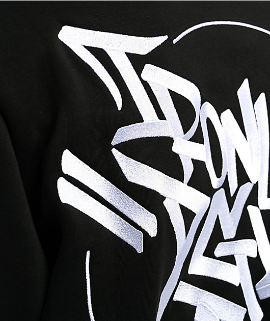 DGK x Ironlak Tag Black Zip Hoodie | Zumiez
