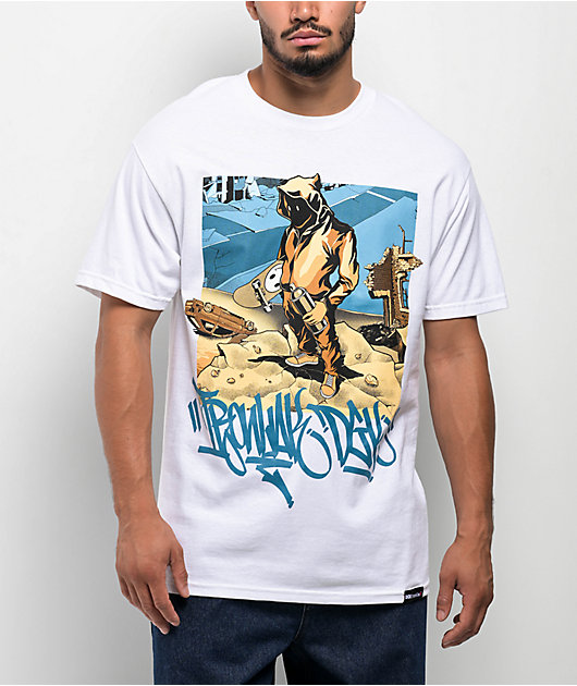 DGK x Ironlak® Lacquer White T-Shirt | Zumiez