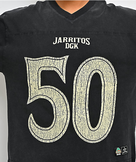 DGK x Jarritos Black Wash Football Jersey