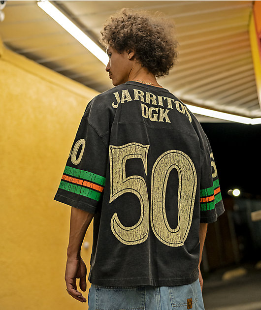 DGK x Jarritos Black Wash Football Jersey