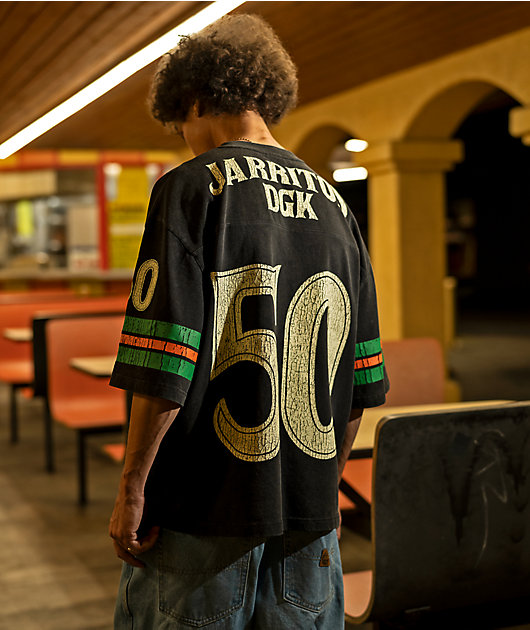 DGK x Jarritos Black Wash Football Jersey