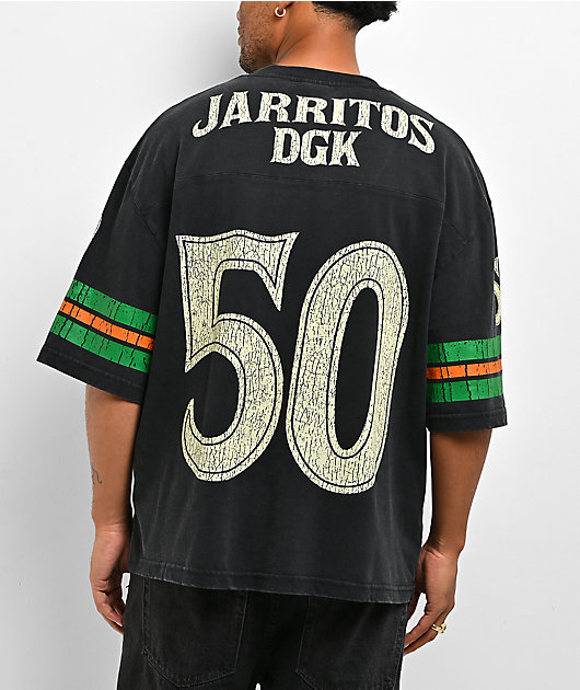 DGK x Jarritos Black Wash Football Jersey