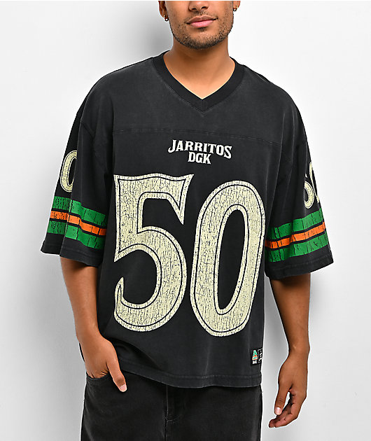 DGK x Jarritos Black Wash Football Jersey