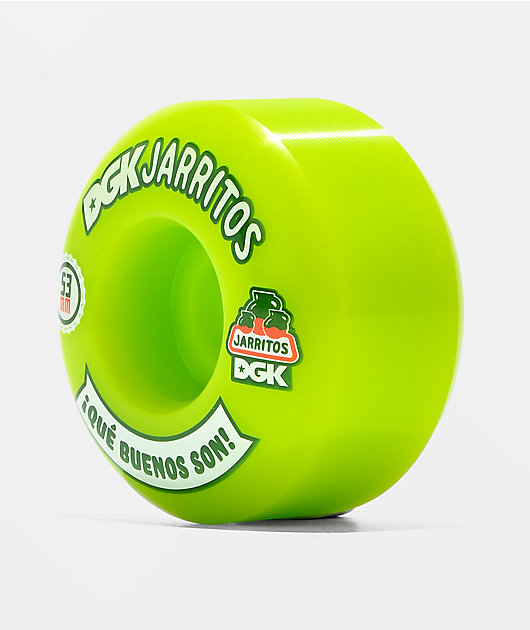 DGK x Jarritos Botella 53mm 99a Lime Skateboard Wheels