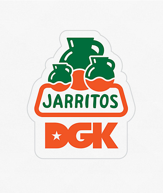 DGK x Jarritos Botella Sticker