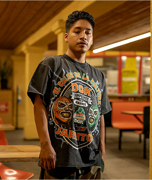 DGK x Jarritos Campeones Black Wash T-Shirt