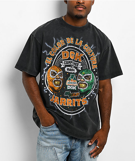 DGK x Jarritos Campeones Black Wash T-Shirt