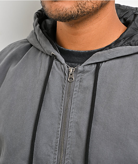 DGK x Jarritos Ice Cold Grey Wash Zip Jacket