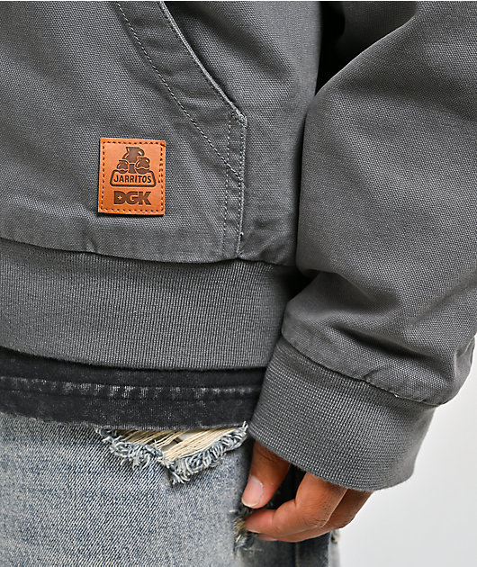 DGK x Jarritos Ice Cold Grey Wash Zip Jacket