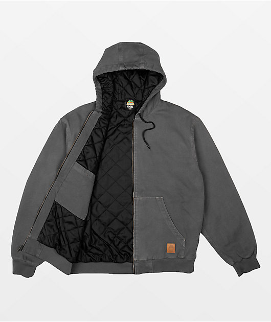 DGK x Jarritos Ice Cold Grey Wash Zip Jacket